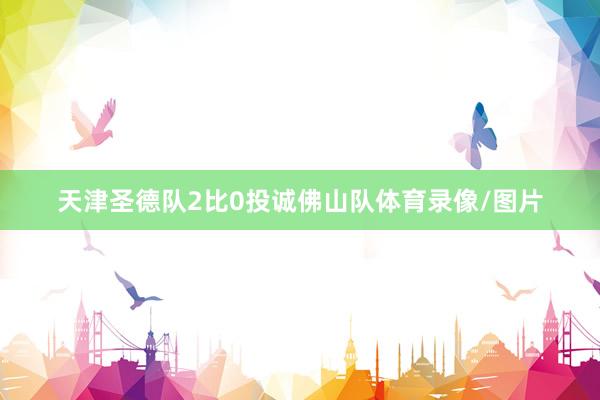 天津圣德队2比0投诚佛山队体育录像/图片