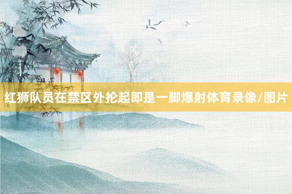 红狮队员在禁区外抡起即是一脚爆射体育录像/图片