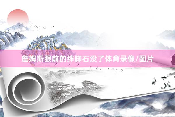詹姆斯眼前的绊脚石没了体育录像/图片