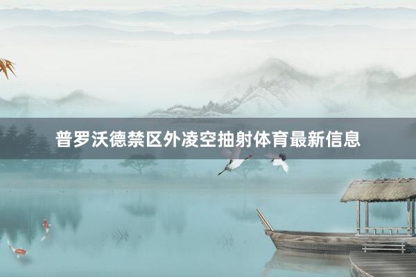 普罗沃德禁区外凌空抽射体育最新信息