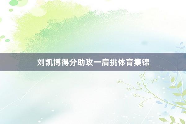 刘凯博得分助攻一肩挑体育集锦