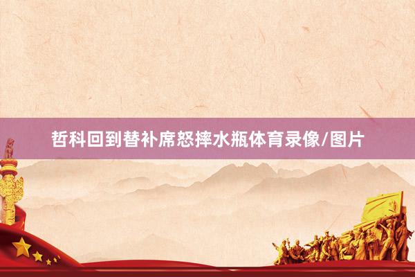 哲科回到替补席怒摔水瓶体育录像/图片